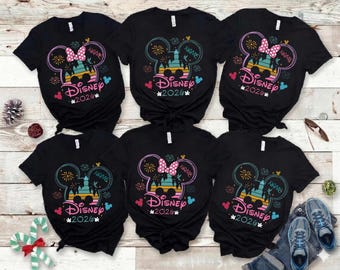 Disney 2026 Personalization Shirts, Disney Family Shirts, Disney Vacation 2026 Trip Shirt, Disneyworld 2026 Family Shirts, Disney shirt