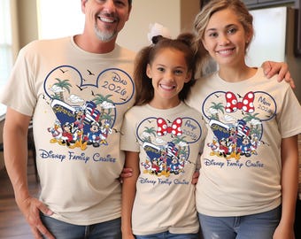 Disney Cruise Shirts, Disney Cruise 2026 Shirt, Disney Cruise Group Shirt, Family Matching Cruise Shirt, Cruise Custom Shirt, Disney Shirt