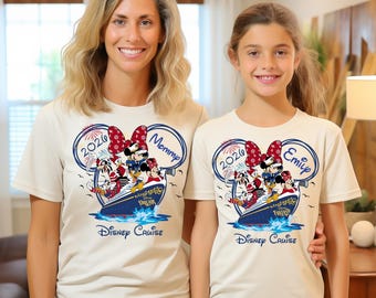 Custom 2026 Disney Cruise Family Matching Shirt, Disney Cruise Trip Shirt, Disney Pirates Shirt, 2026 Disney world Cruise Family Shirts