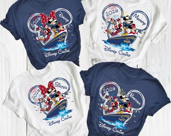 2026 Disney world Cruise Family Shirts, Custom 2026 Disney Cruise Family Matching Shirt, Disney Pirates Shirt, Disney Cruise Trip Shirt