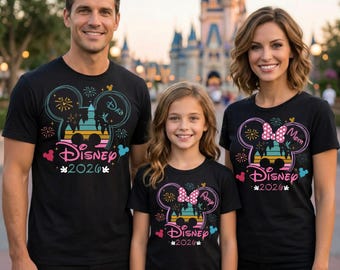 Disney Vacation 2026 Trip Shirt, Disney 2026 Personalization Shirts, Disney Family Shirts, Disneyworld 2026 Family Shirts, Disney shirt