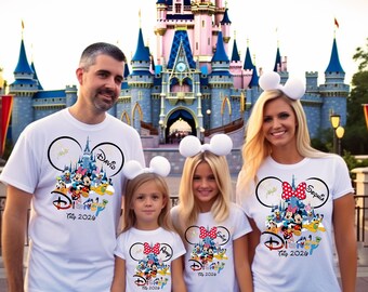 Custom Disney Trip Shirts, Disney Family Matching Shirts, Disney Vacation T-shirt ,Disneyworld Shirts, Disney Couple Shirt, Disney Trip 148