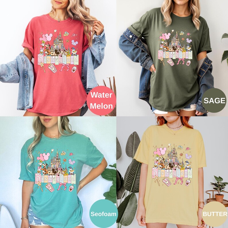 Comfort Colors® Disneyland The Original Shirt, Mickey and Friends Shirt, Mickey Disney Shirt, Disneyland Shirt, Disney Family Tee bild 4