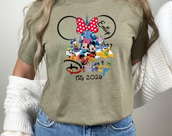 Custom Disney Trip Shirts, Disney Family Matching Shirts, Disneyworld Shirts, Disney Vacation T-shirt, Disney Couple Shirt, Disney Trip 148