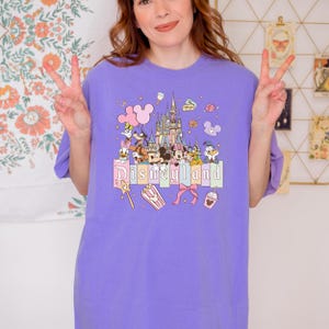 Comfort Colors® Disneyland The Original Shirt, Mickey and Friends Shirt, Mickey Disney Shirt, Disneyland Shirt, Disney Family Tee bild 8