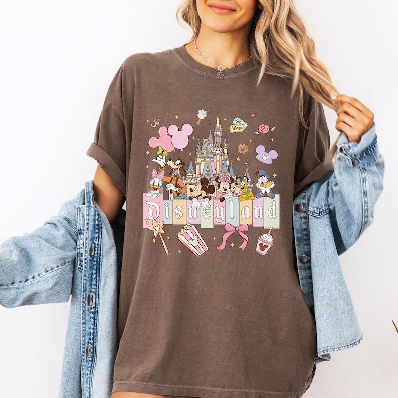 Comfort Colors® Disneyland The Original Shirt, Mickey and Friends Shirt, Mickey Disney Shirt, Disneyland Shirt, Disney Family Tee bild 3
