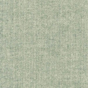 Herringbone Fabric Shetland Flannel Basil Green Herringbone Fabric by Robert Kaufman Fabrics - 1 Yard