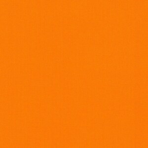 Robert Kaufman Kona Solid K001-1265 ORANGE from Kona® Cotton - 1 yard, by the yard