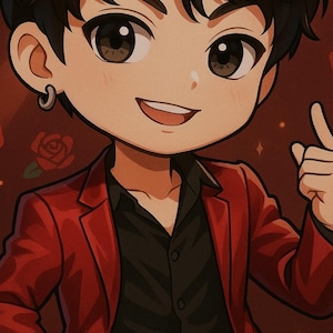 BTS Chibi Lock Screen Wallpaper Pack - Süße K-Pop Mitglied Handy-Hintergründe (Jungkook, V, Jimin, RM, Jin, Suga, J-Hope)