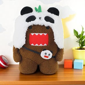 Peluche Panda Domo-Kun / Lindo muñeco de peluche para dormir, regalo de cumpleaños para niños