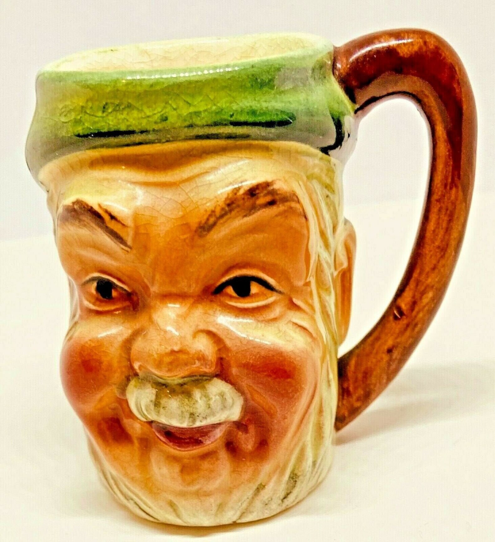 Vintage Toby Character Mug Made In Japan Hand Painted Etsy
