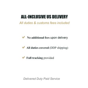 Information about shipping to US