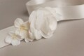 Ivory flowers wedding sash, Wedding dress sash, Sash for wedding dress, Wedding gown sashes, Bridal belt