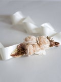 Beige, ivory floral bridal sash, Wedding sash, Champagne and ivory bridal sash, Wedding bridal belt