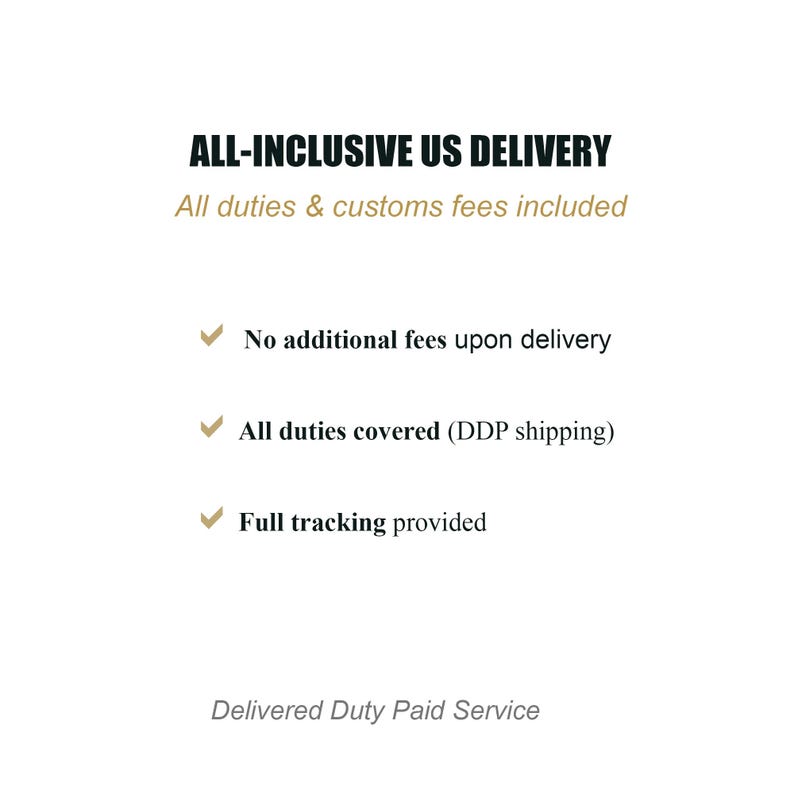 U.S. shipping information