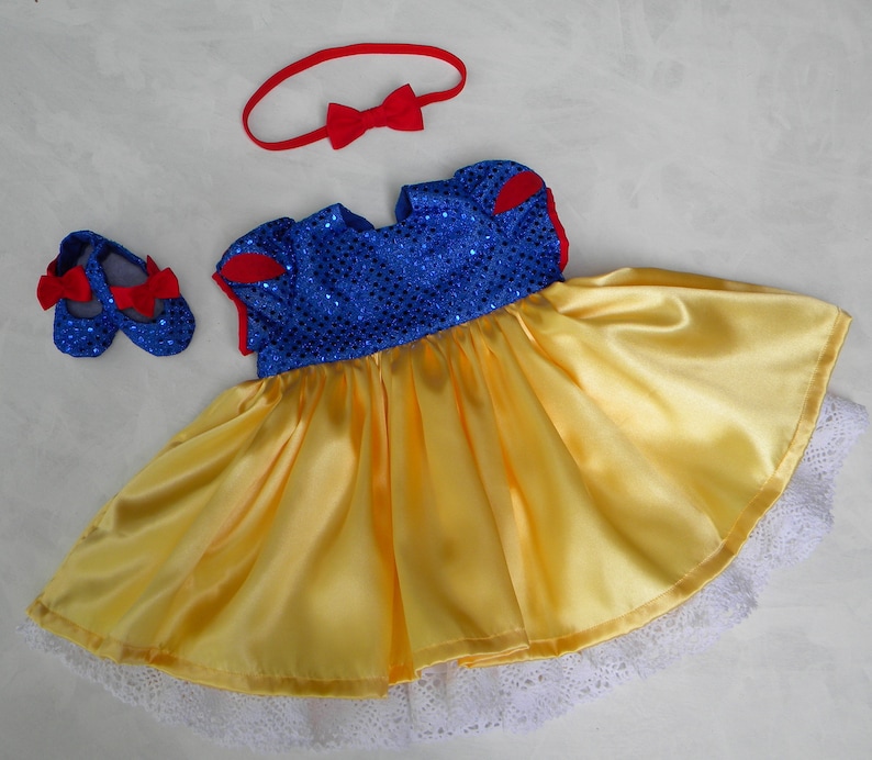 Snow White Costume 3 Pieces Disney Princess Baby and Toddler Photo Prop