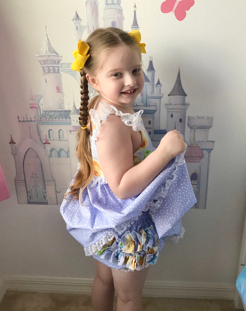 Lace Baby Doll Nightie with Ruffle Bloomer Short Tunic and Etsy