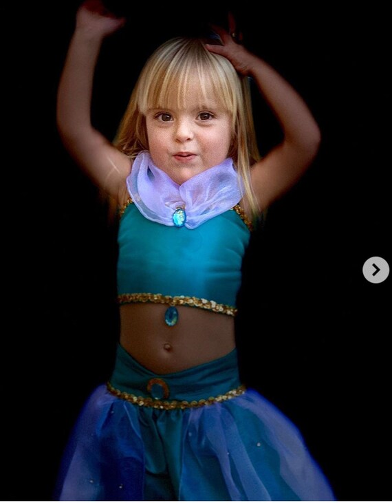 2t princess jasmine costume