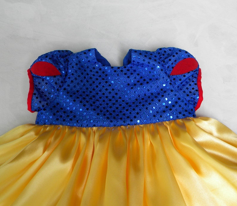 Snow White Costume 3 Pieces Disney Princess Baby and Toddler Photo Prop