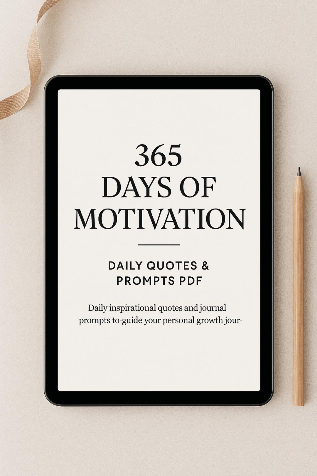 365 Days of Motivation | Daily Inspirational Quotes & Journal Prompts ...