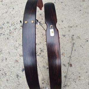 Wood Bike Fenders Hand made from dark colored Wenge wood. A great way to add a touch of class to your favorite commuter bike. image 5