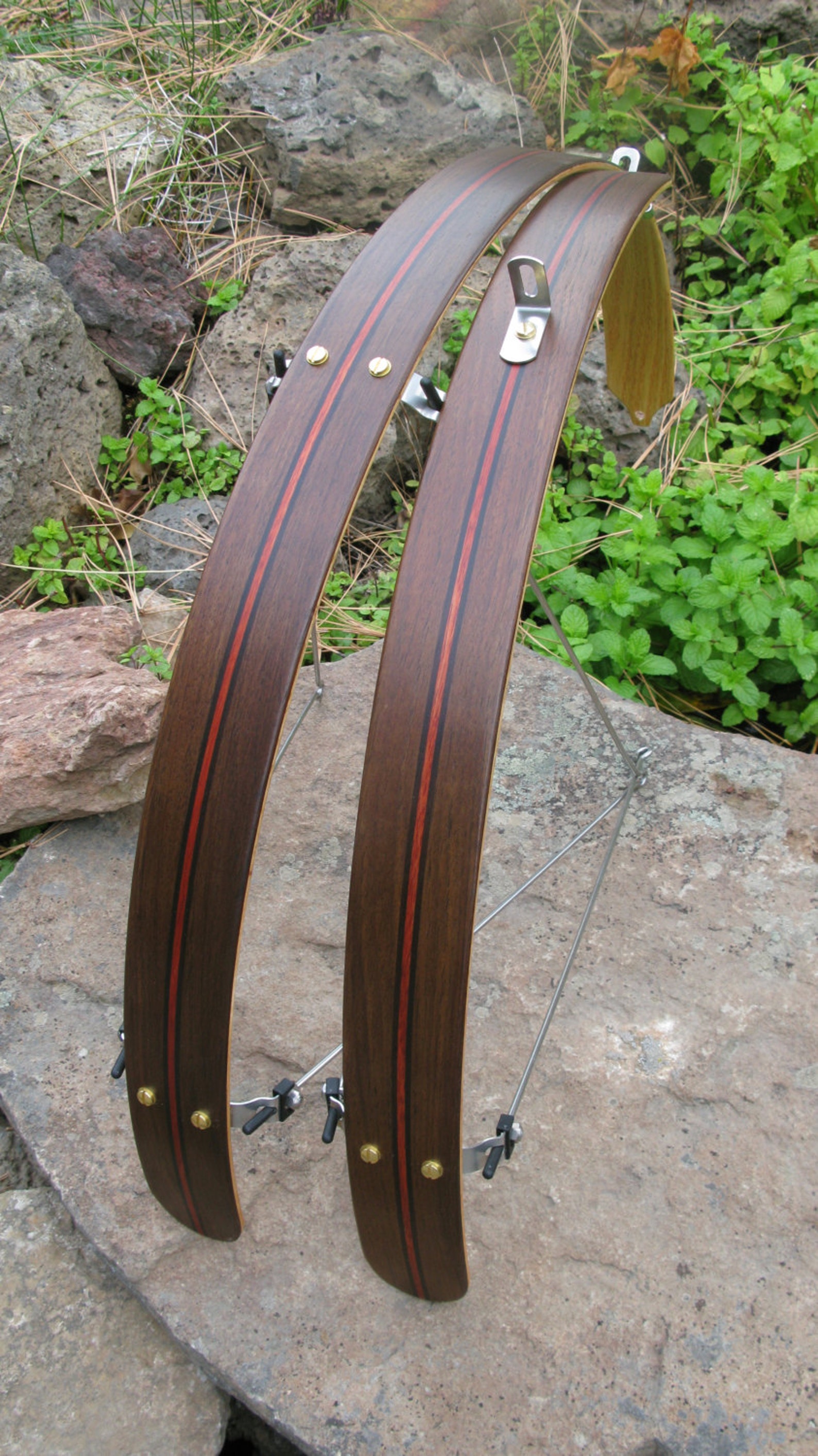 bicicletta con parafanghi