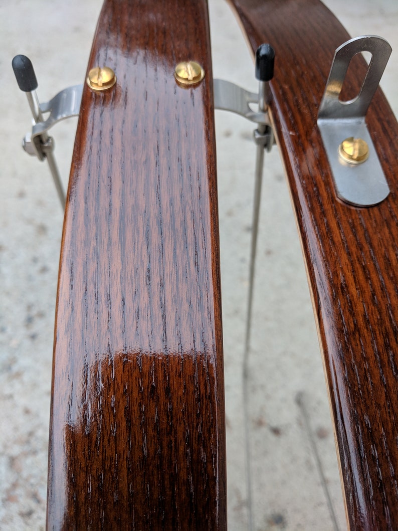 Wood Bike Fenders Woody's Hand Made Heat Treated Ash Etsy