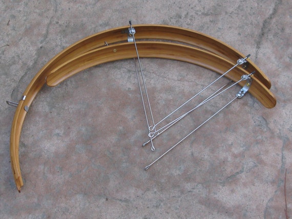 Handgefertigte Vertikale Korn Bambus Fahrrad Kotflgel, Radsport  Schutzbleche - Etsy.de
