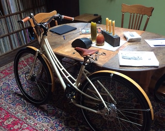 Woody Fahrradschutzbleche - Woody&#39;s handgefertigte Cherry Fahrradschutzbleche.  Schmutzfänger, Cherry, Boo, recyceln, Fahrrad, Fahrradergänzung, Pendlerfahrrad