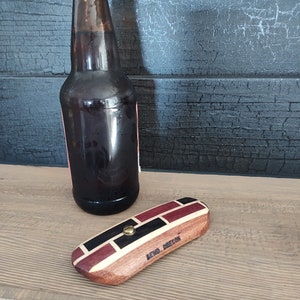 Bottle Opener, Wedding Present, Groomsman Present, Holiday Gift, Kitchen Decor, Beer Opener,Bar Ware Bottle Popper, Beer Accessory, Brewery