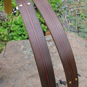 Wooden Bicycle Fenders. Mud Guard, Bicycle Rain Gear, Bicycle Birthday Gift, Woody Fenders, Cycling Gift, Bike Parts,  Bicycle Gift, Fenders