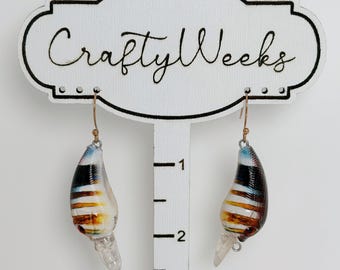 Fishing Lure Earrings 2.5"