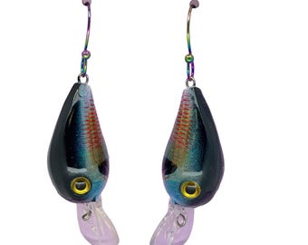 Bluegill Fishing Lure Earrings