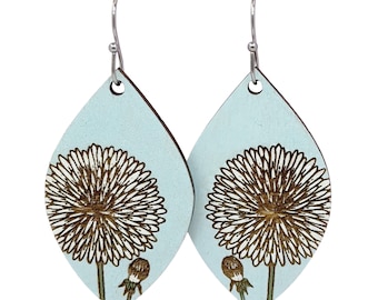 Dandelion Dangle Earrings
