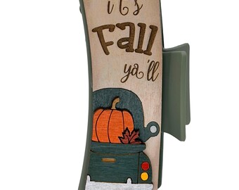 It's Fall Ya'll Truck - 4"Hairclip