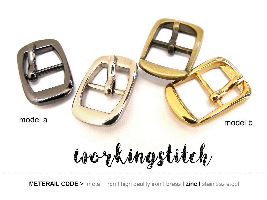 10pcs ZINC Alloy MINI Belt Buckles With Single Prong for Purse Straps Etsy UK