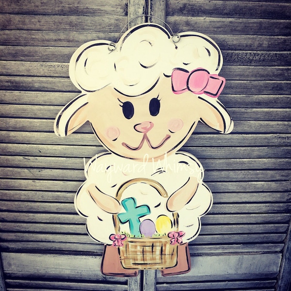 Easter Lamb Decor - Etsy
