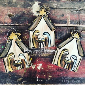 NAtivity  Christmas Ornament