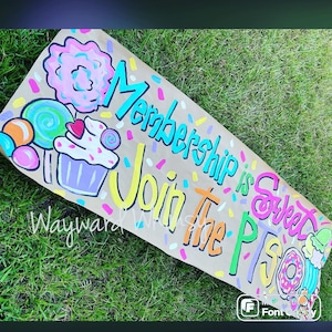 Hand painted custom party banner- Birthday Banner- Kraft paper banner- party decor- party sign- backdrop