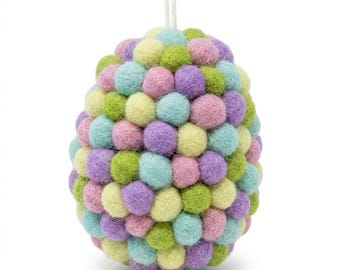 Felt Easter Egg Ornament, Easter Egg Decor, Easter Egg Decoration, Easter Ornament, Easter Decorations, Spring Decor
