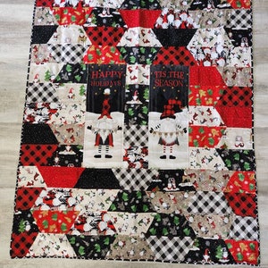 Gnome Christmas quilt