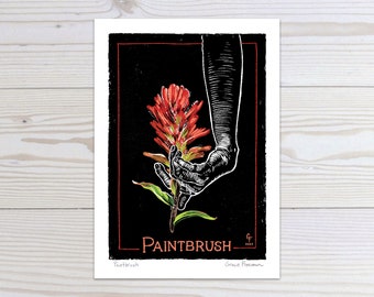 Paintbrush print