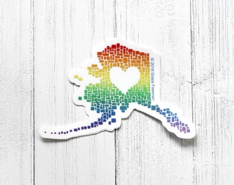 Alaska Pride Vinyl Sticker