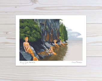 Misty Fjords Mermaids print