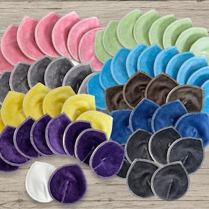 Super Soaker Contoured Nursing Pads - Bamboo Velour