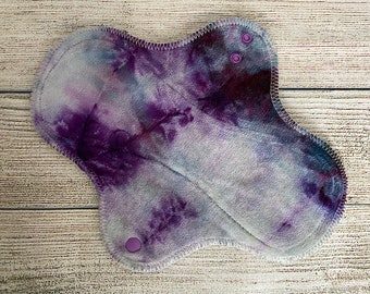 Reusable Cloth Pad for Regular Flow - NO ZORB - 9.5" Wrap Wing