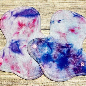DUE assorbenti in tessuto riutilizzabili Ultimate Pantywrap da 7&quot; per flusso leggero