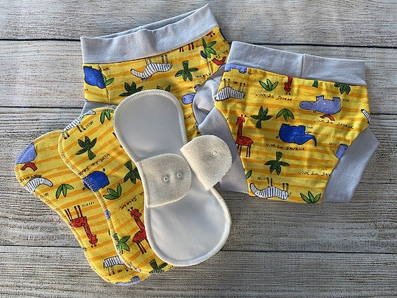 TWO Size 2-3 Comfy Undies with THREE Trainer Inserts Package - Training  Pants - Children's Underwear