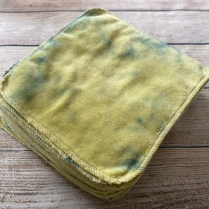 ONE Reusable Bamboo Velour 8&quot; x 8&quot; Comfort Tissue