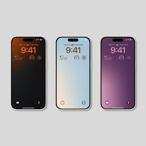 iPhone-bakgrundspaket med 12 — Abstrakt toning, Naturfärger bild 4